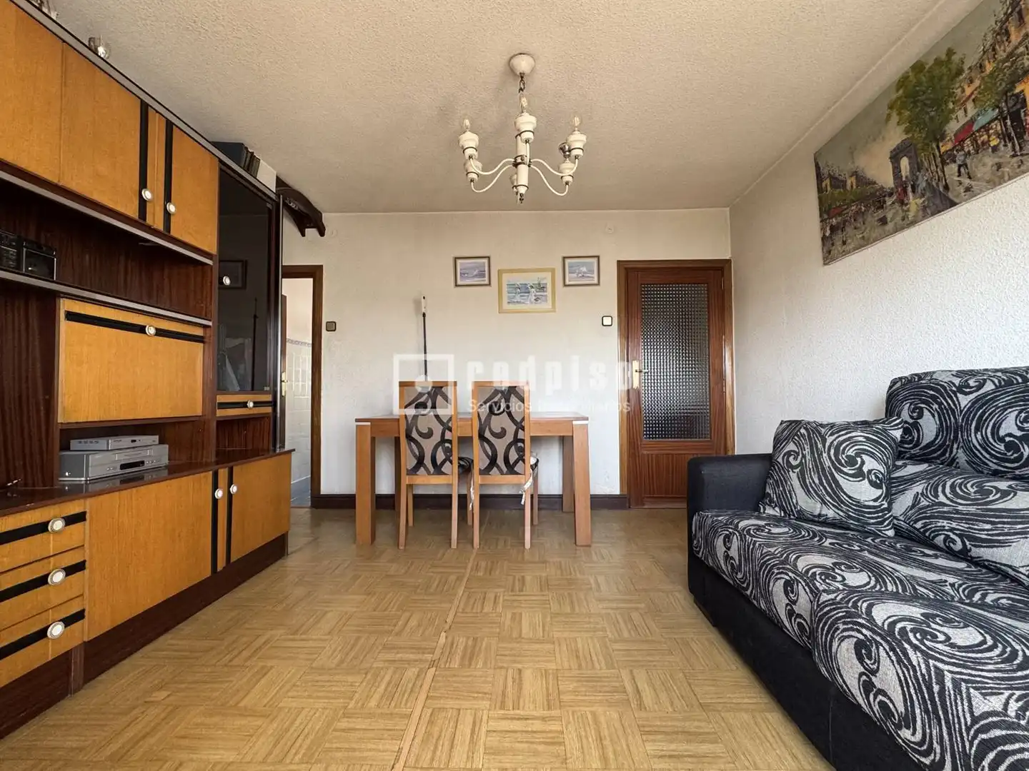 Sala de estar de Piso en venta en Madrid con Terraza