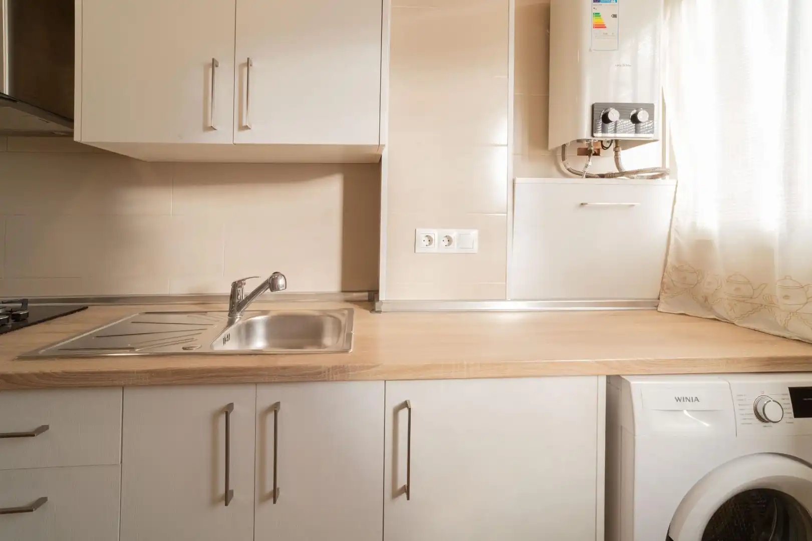Kitchen of Flat for sale in Málaga  with Furnished