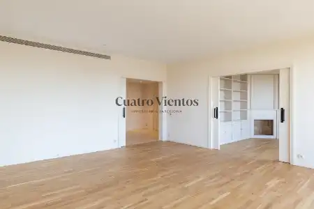 Sala d'estar de Pis de lloguer en Barcelona amb Aire condicionat, Calefacció i Parquet