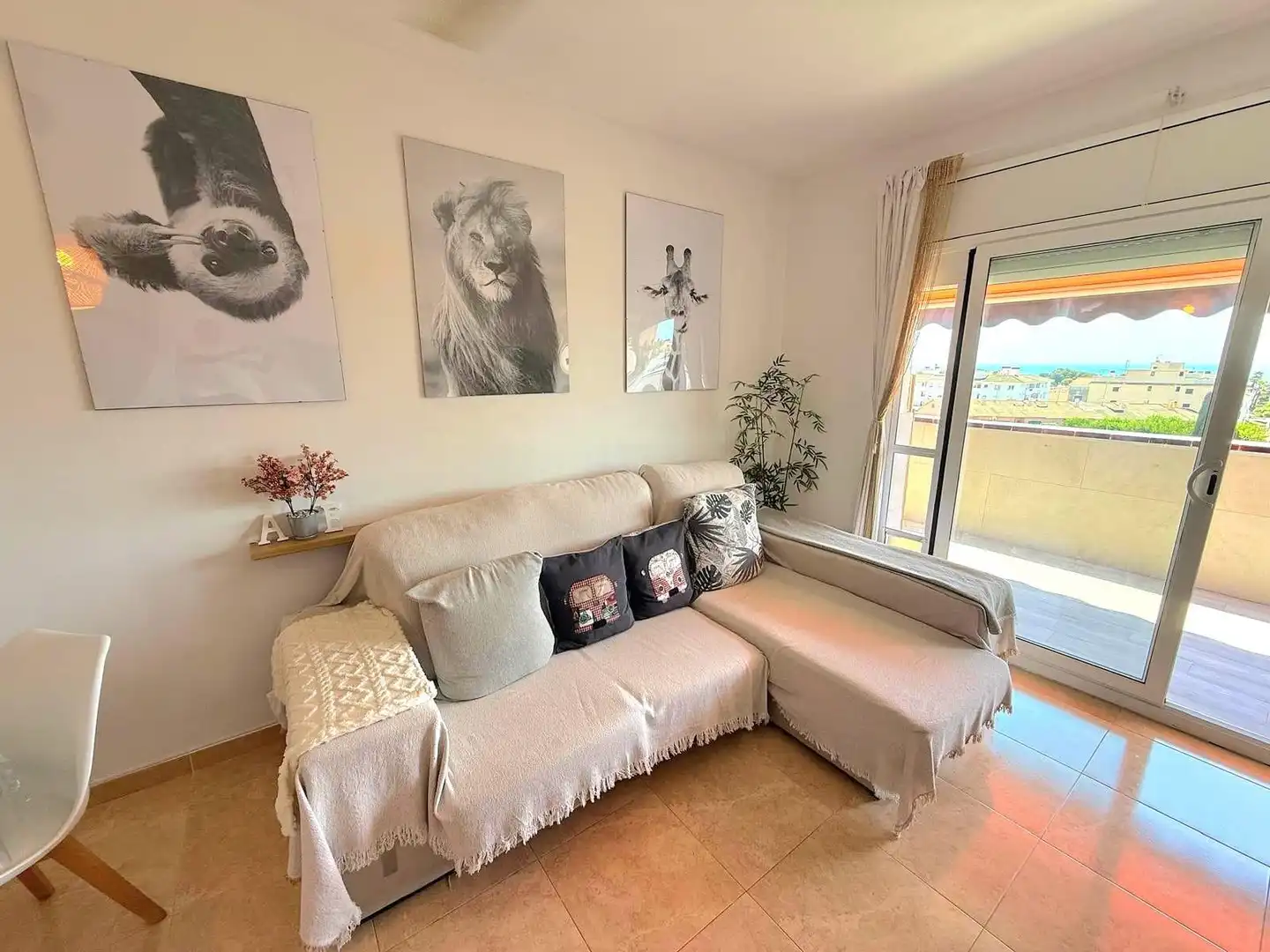 Sala de estar de Apartamento en venta en El Vendrell con Aire acondicionado, Calefacción y Terraza