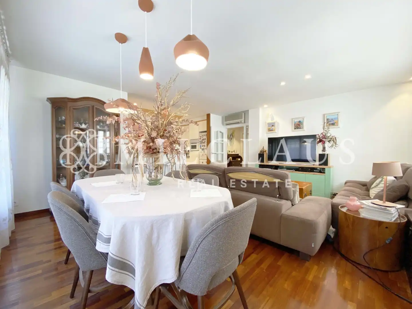 Dining room of Flat for sale in Centre - Sant Oleguer