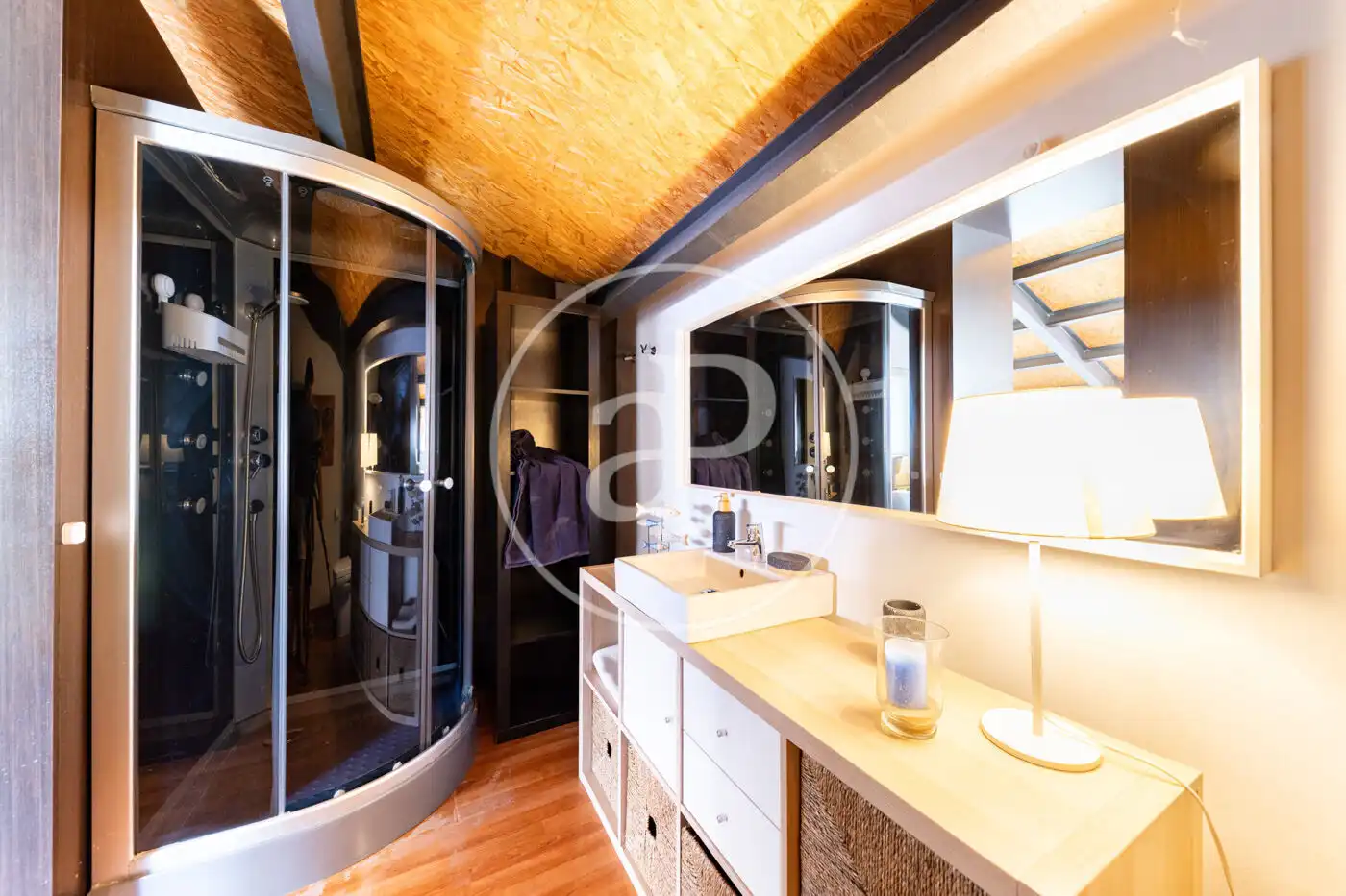 Badezimmer von Einfamilien-Reihenhaus zur Miete in  Palma de Mallorca mit Klimaanlage, Heizung und Privatgarten