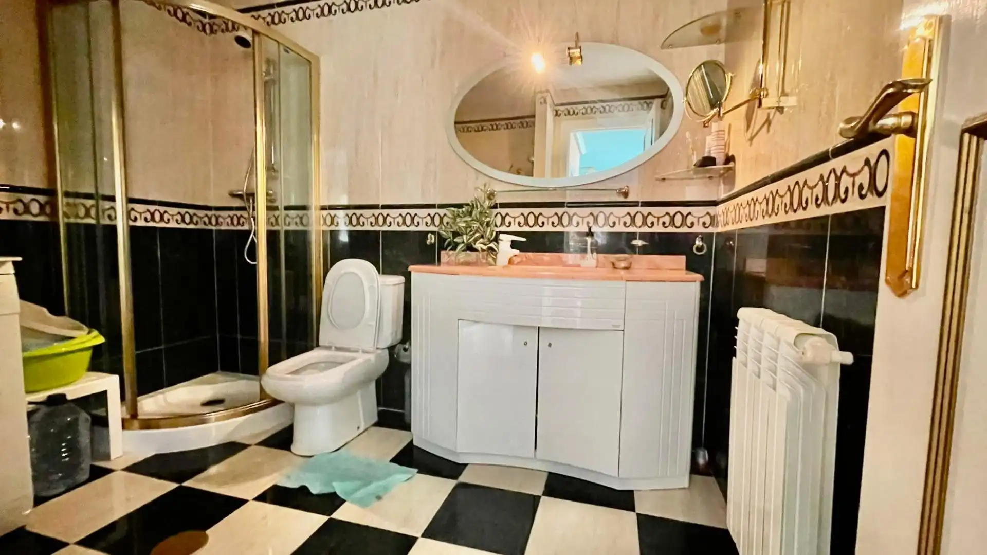 Badezimmer von Dachboden zum Verkauf in Finestrat mit Klimaanlage, Privatgarten und Gemeinschaftspool