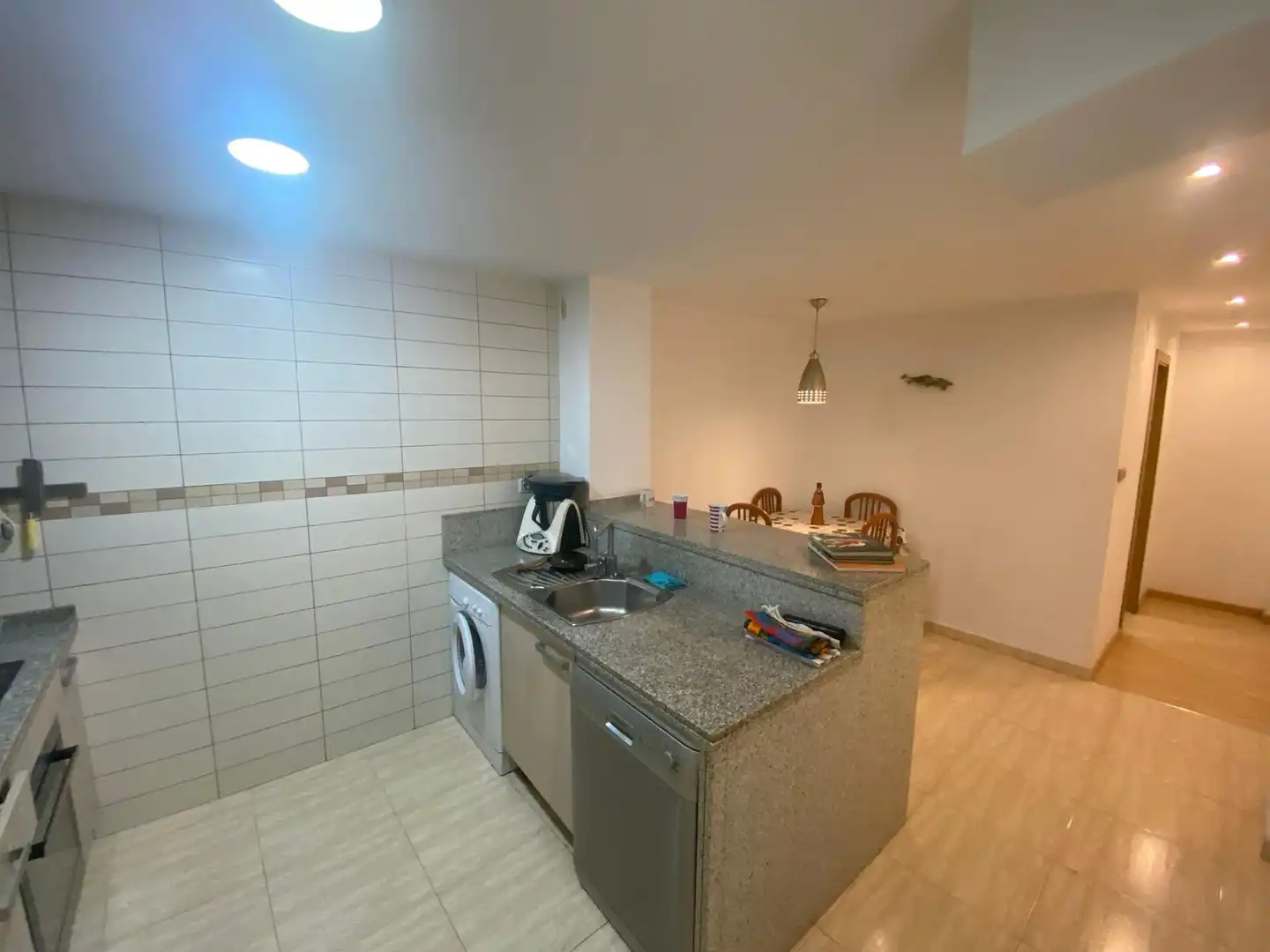 Cocina de Piso en venta en Alicante / Alacant con Aire acondicionado y Balcón