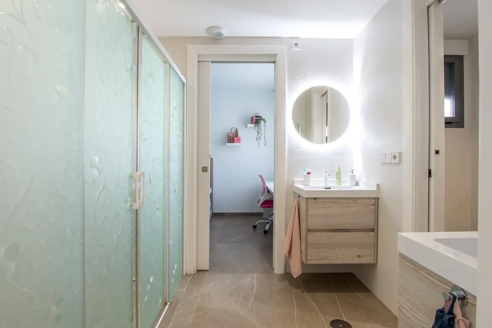 Baño de Casa o chalet en venta en Murcia con Aire acondicionado, Calefacción y Jardín privado