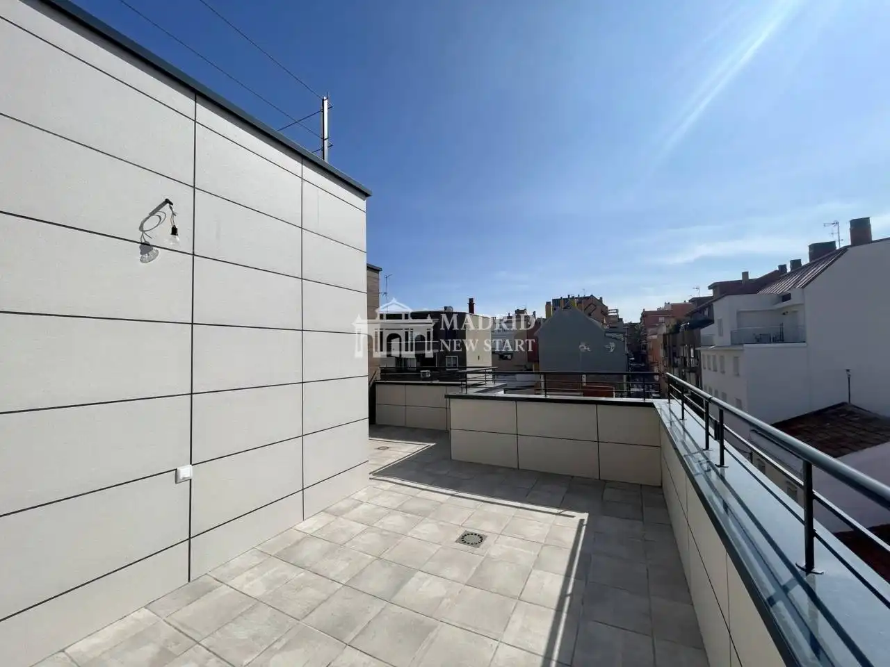 Terraza de Ático de alquiler en Madrid con Aire acondicionado, Calefacción y Terraza