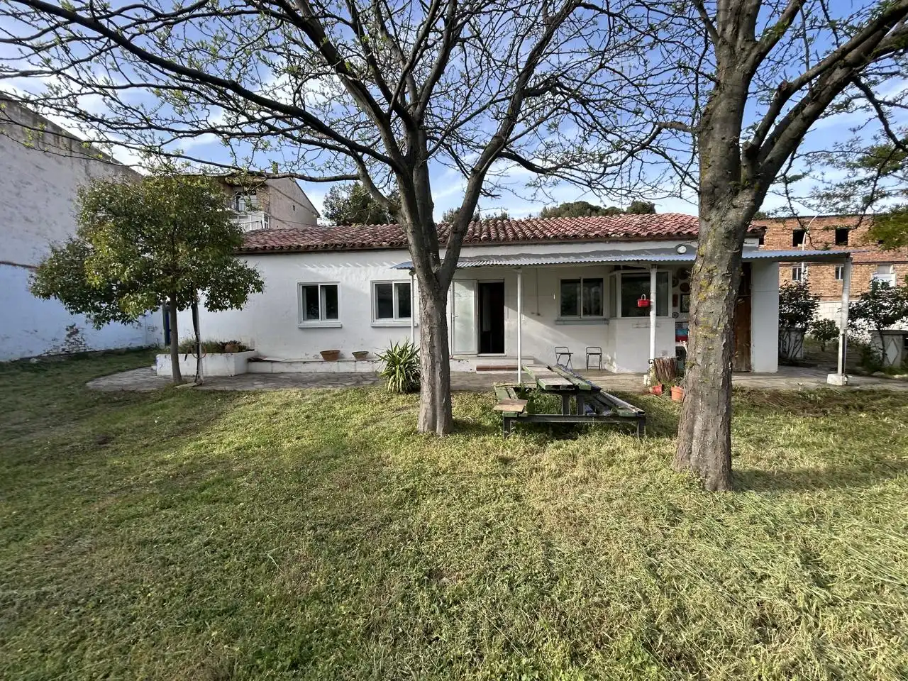 Vista exterior de Casa o xalet en venda en Cascante amb Calefacció, Jardí privat i Traster
