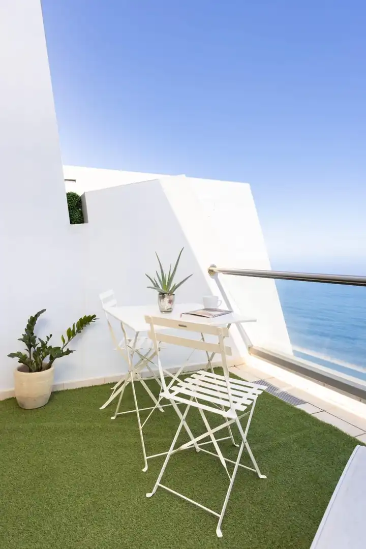 Terraza de Apartamento de alquiler en La Matanza de Acentejo