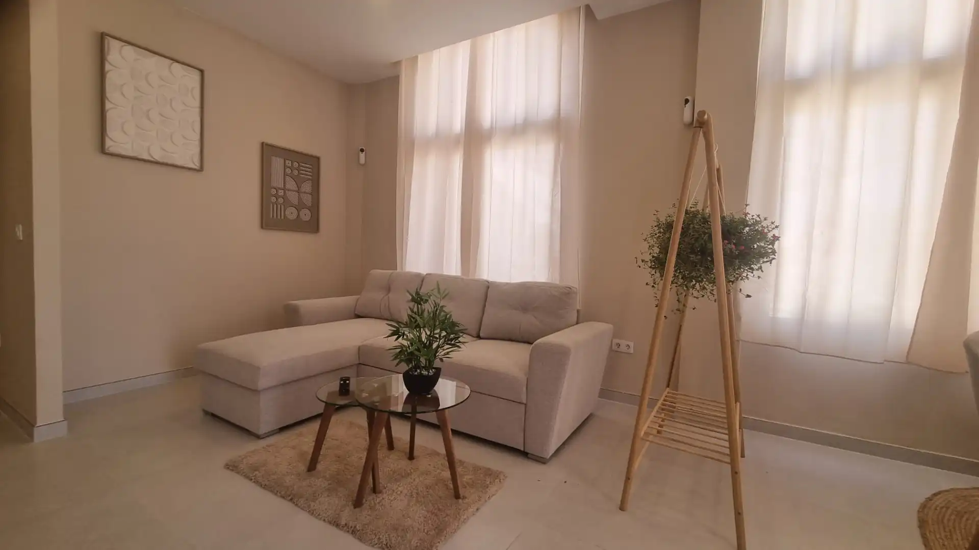 Sala de estar de Estudio en venta en Arona con Aire acondicionado, Amueblado y Horno