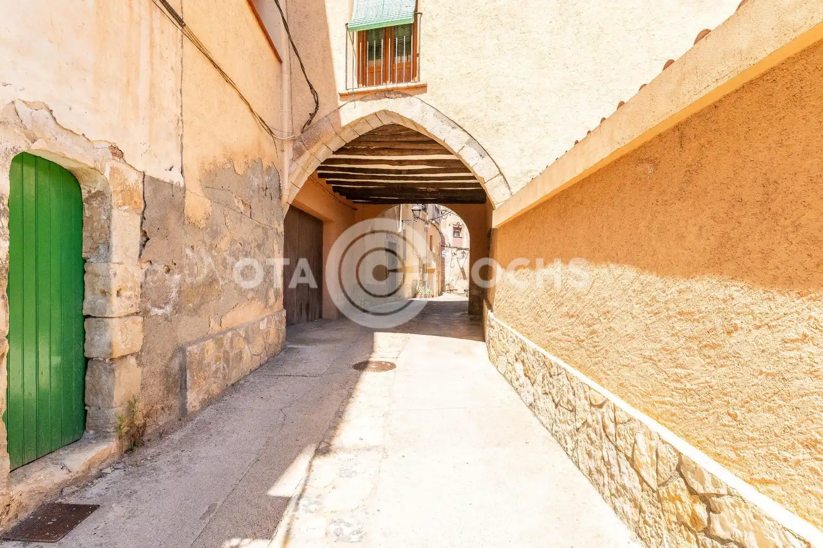 Vista exterior de Casa adosada en venta en Cabacés