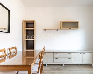 Dining room of Apartment to rent in Montgat  with Air Conditioner, Parquet flooring and Furnished