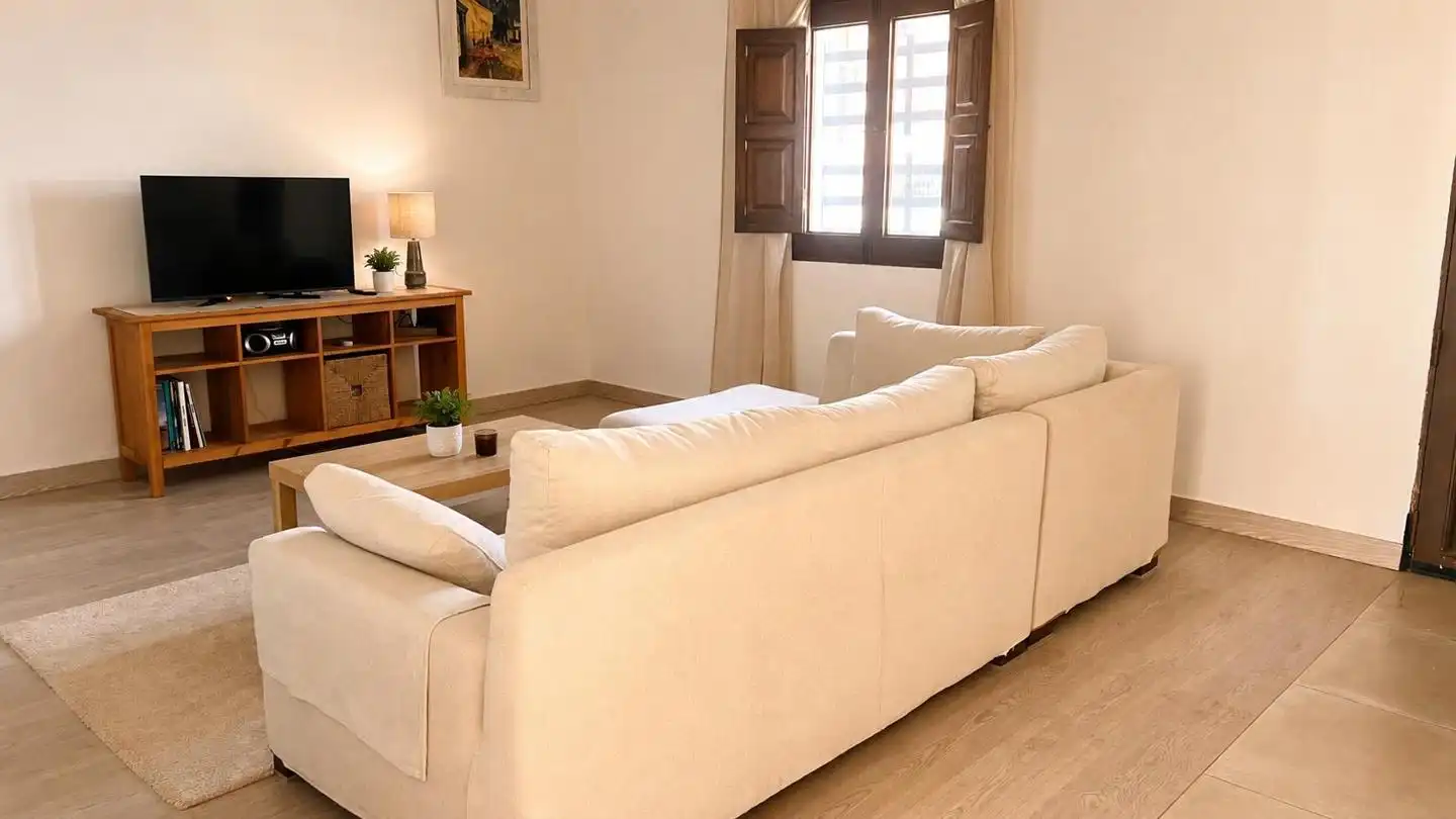 Living room of Detached homes for rent in Santa Lucía de Tirajana  with Air Conditioner, Terrace and Furnished