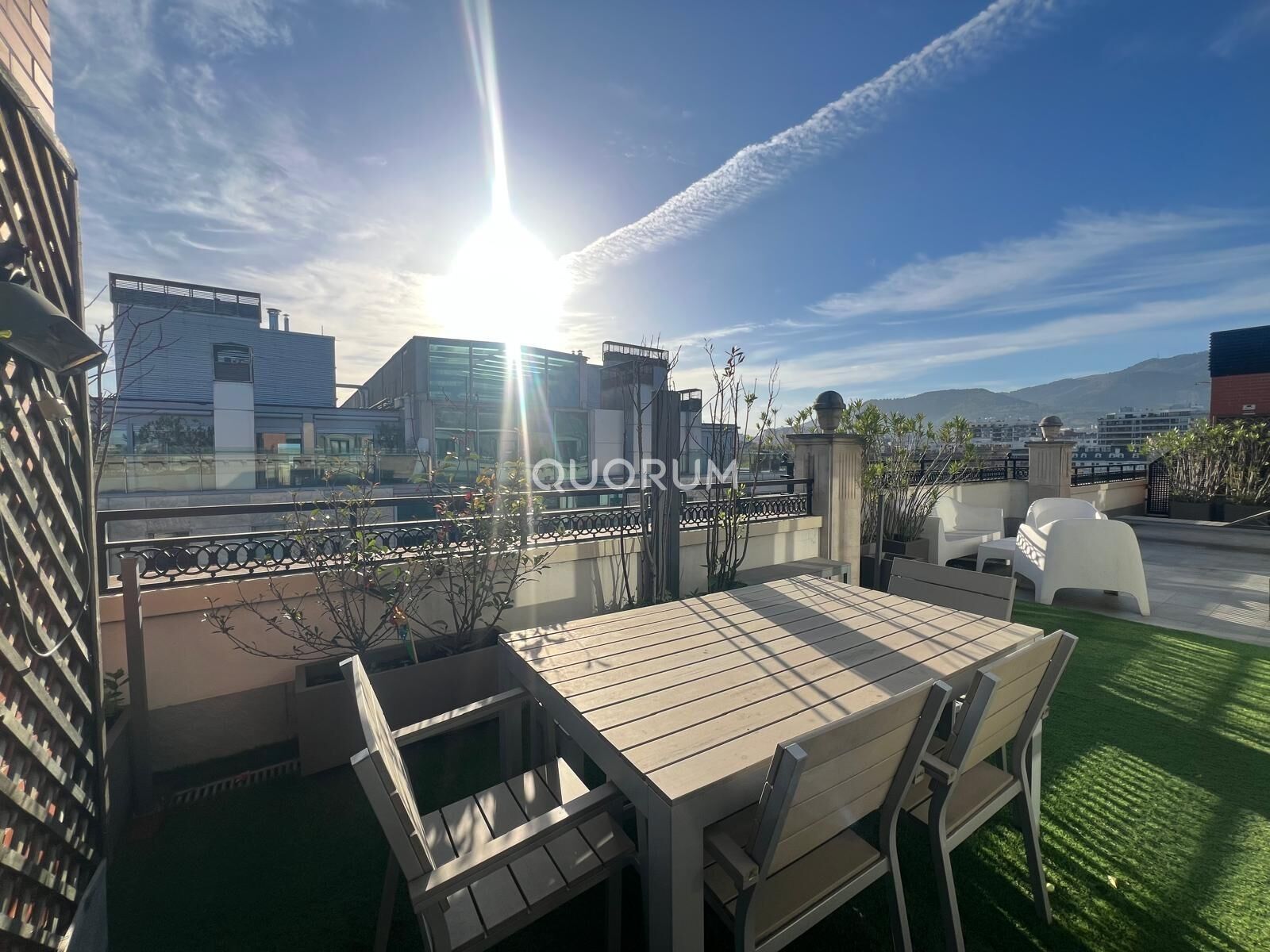 Terrace of Flat to rent in Bilbao   with Heating, Terrace and Storage room