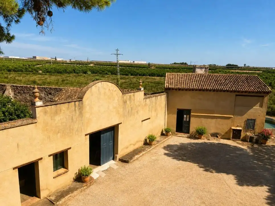 Vista exterior de Finca rústica en venta en Oliva