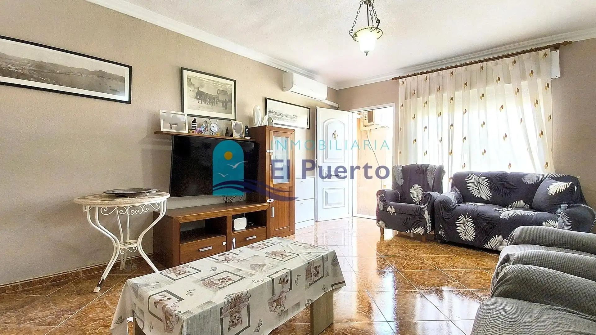 Sala de estar de Dúplex en venta en Mazarrón con Aire acondicionado, Terraza y Trastero