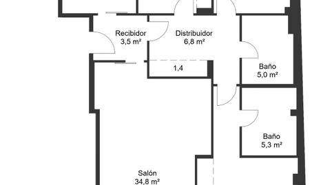 Foto 3 de Pis en venda a Carrer D'alfons el Magnànim, Plaça de Toros,  Palma de Mallorca