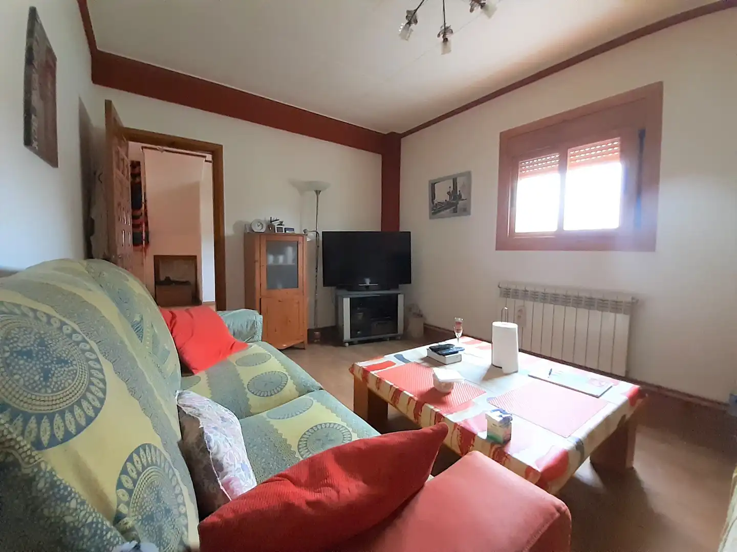 Sala d'estar de Casa o xalet en venda en Sant Llorenç Savall amb Calefacció, Jardí privat i Terrassa