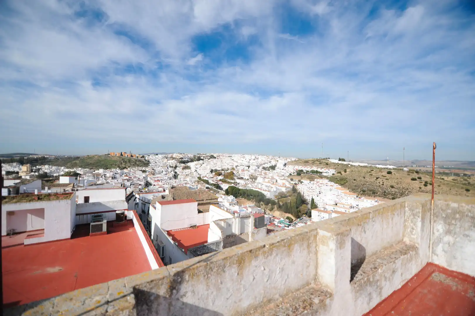 Vista exterior de Casa adosada en venda en Arcos de la Frontera