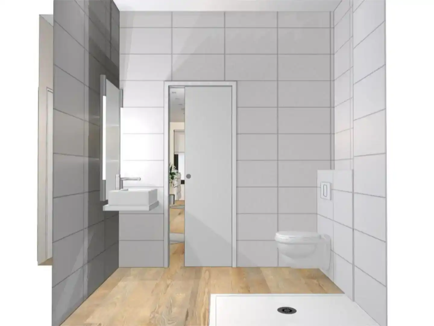Badezimmer von Geschaftsraum zum Verkauf in Casco Antiguo