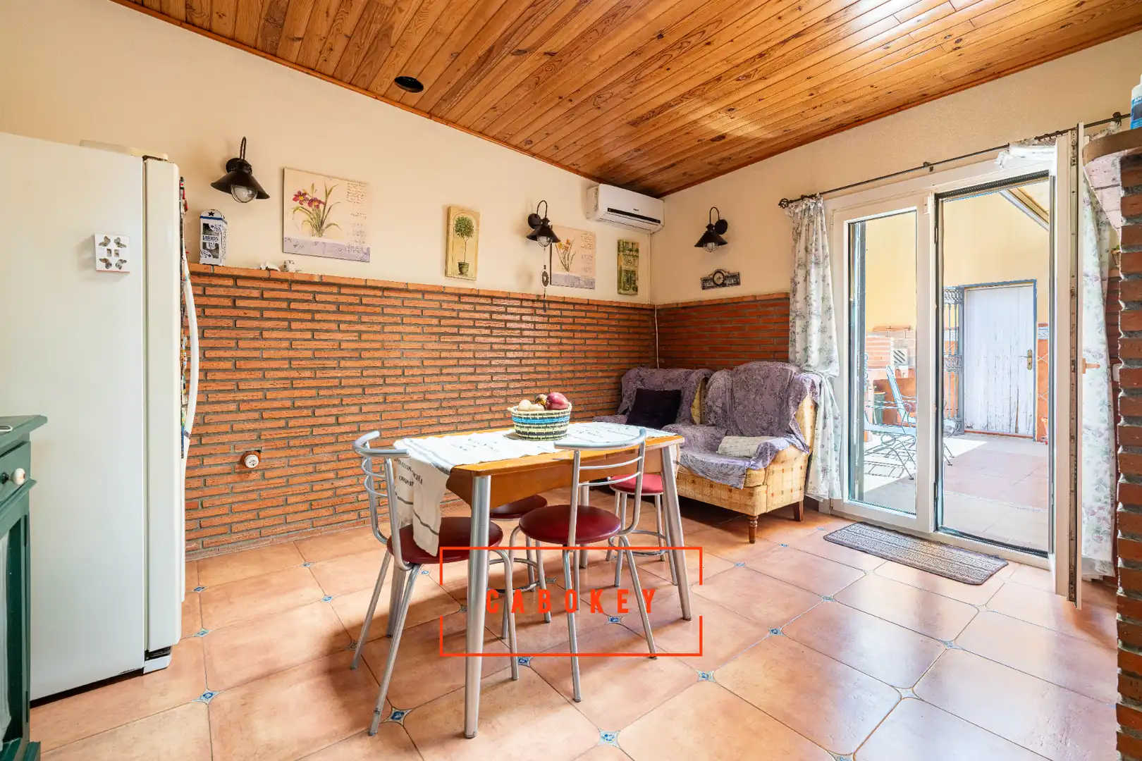 Terraza de Casa o chalet en venta en Huércal de Almería con Aire acondicionado, Calefacción y Jardín privado