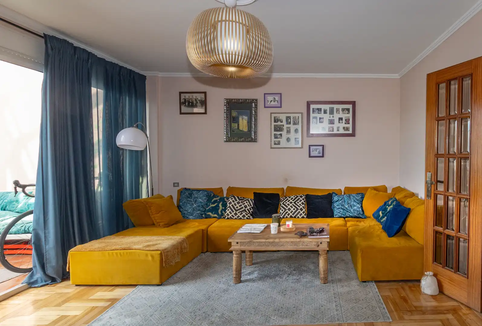 Living room of Duplexes for sale in Ferrol  with Heating and Furnished