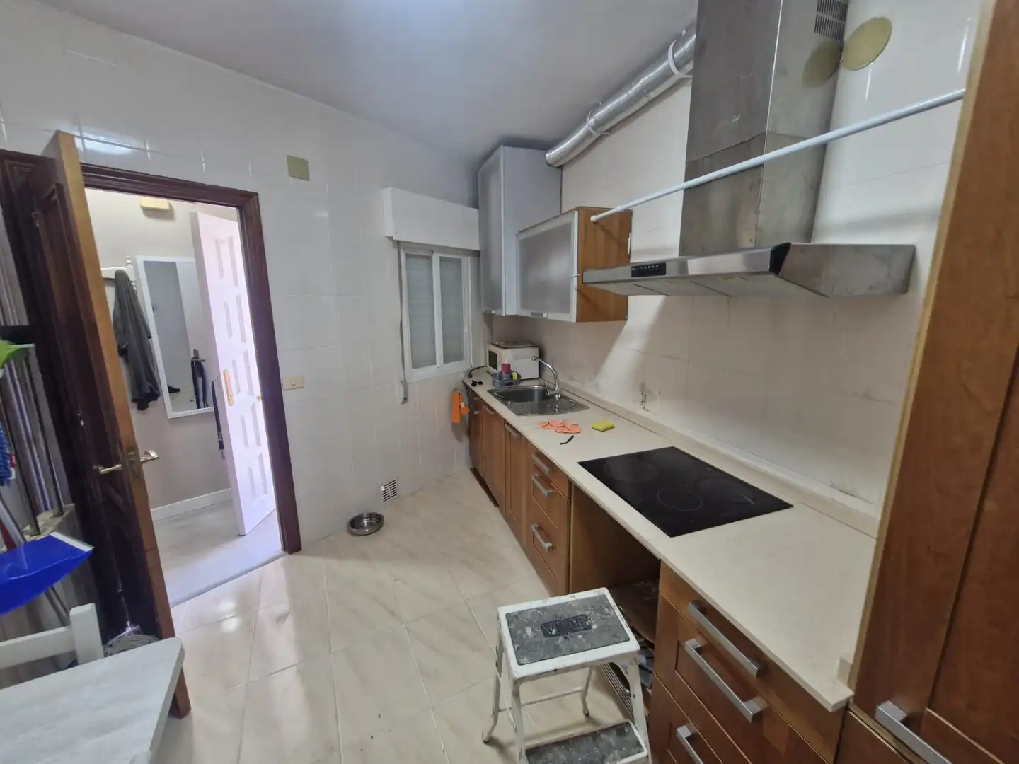Cocina de Casa o chalet de alquiler en Ourense Capital  con Calefacción, Parquet y Terraza