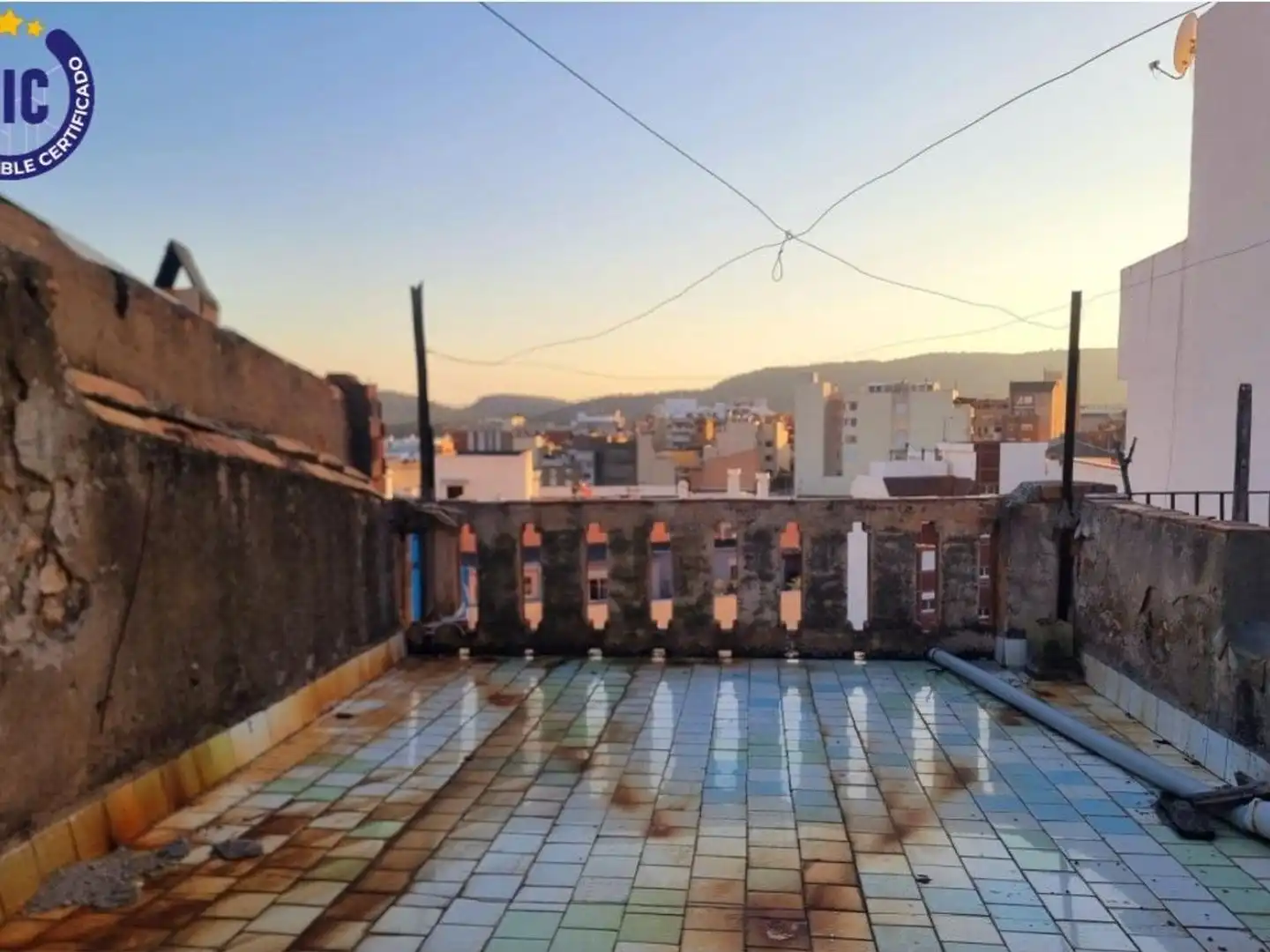 Terrace of Houses for sale in L'Alcora  with Heating, Terrace and Storage room