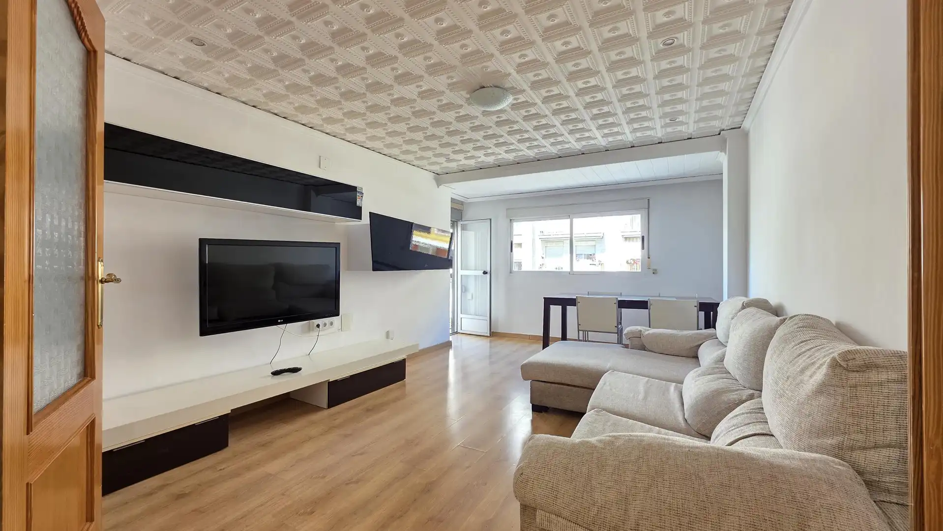 Sala de estar de Piso en venta en Gandia con Balcón