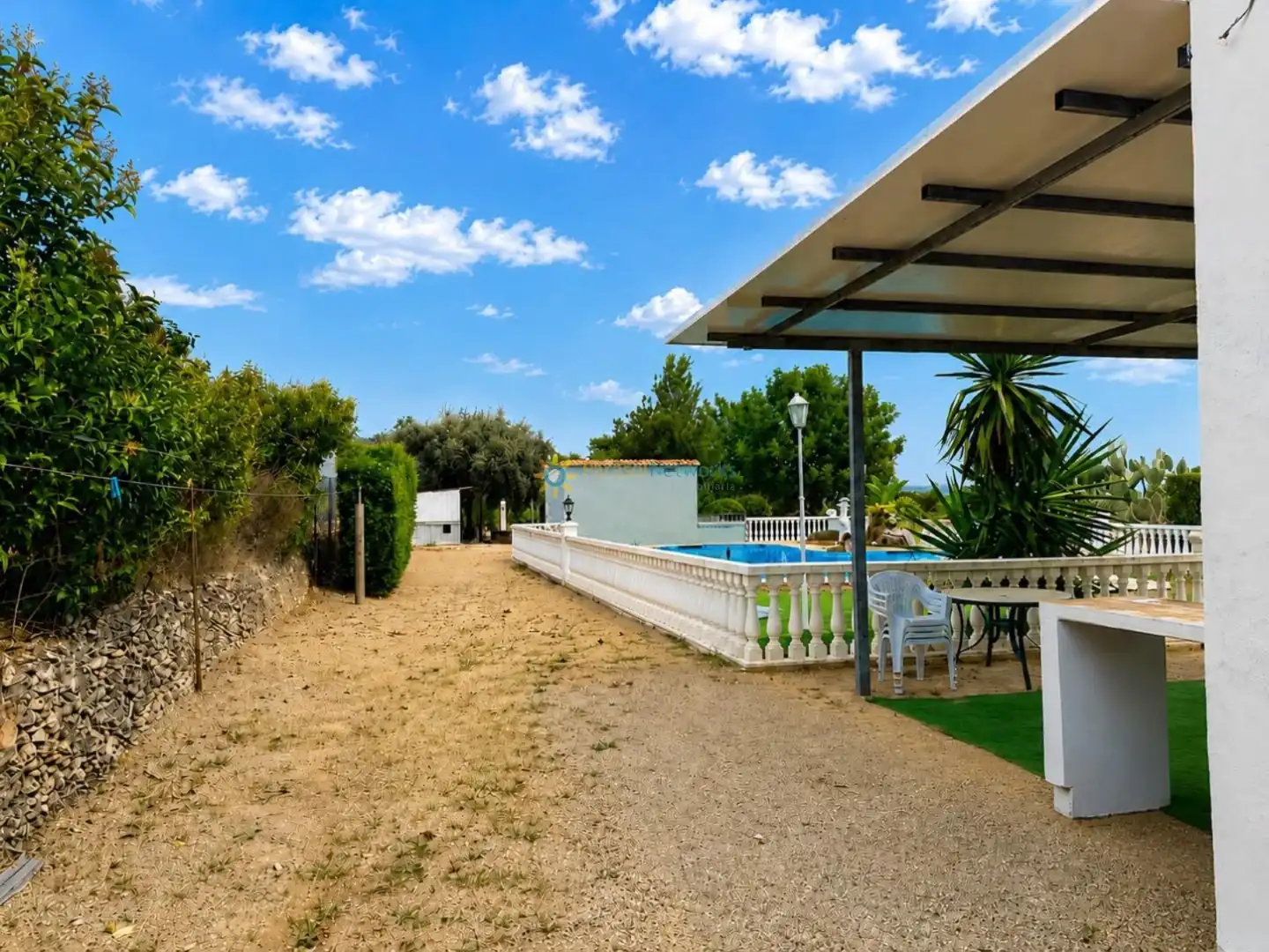 Swimming pool of Houses for sale in Ontinyent  with Air Conditioner, Private garden and Terrace