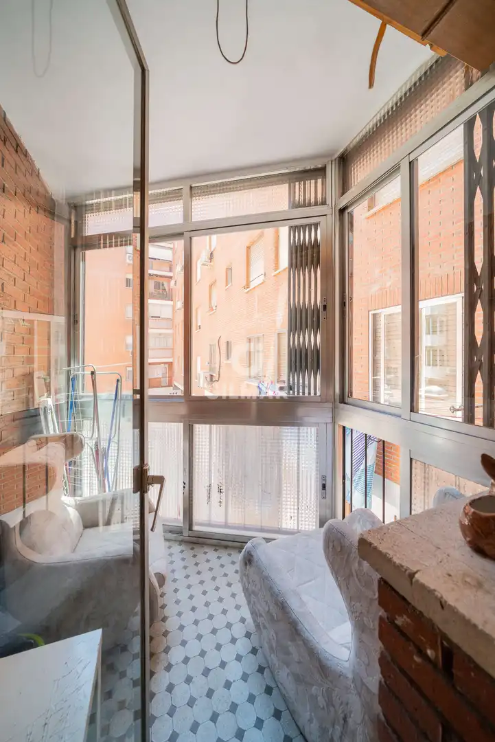 Balcony of Flat for sale in Madrid  with Heating and Balcony