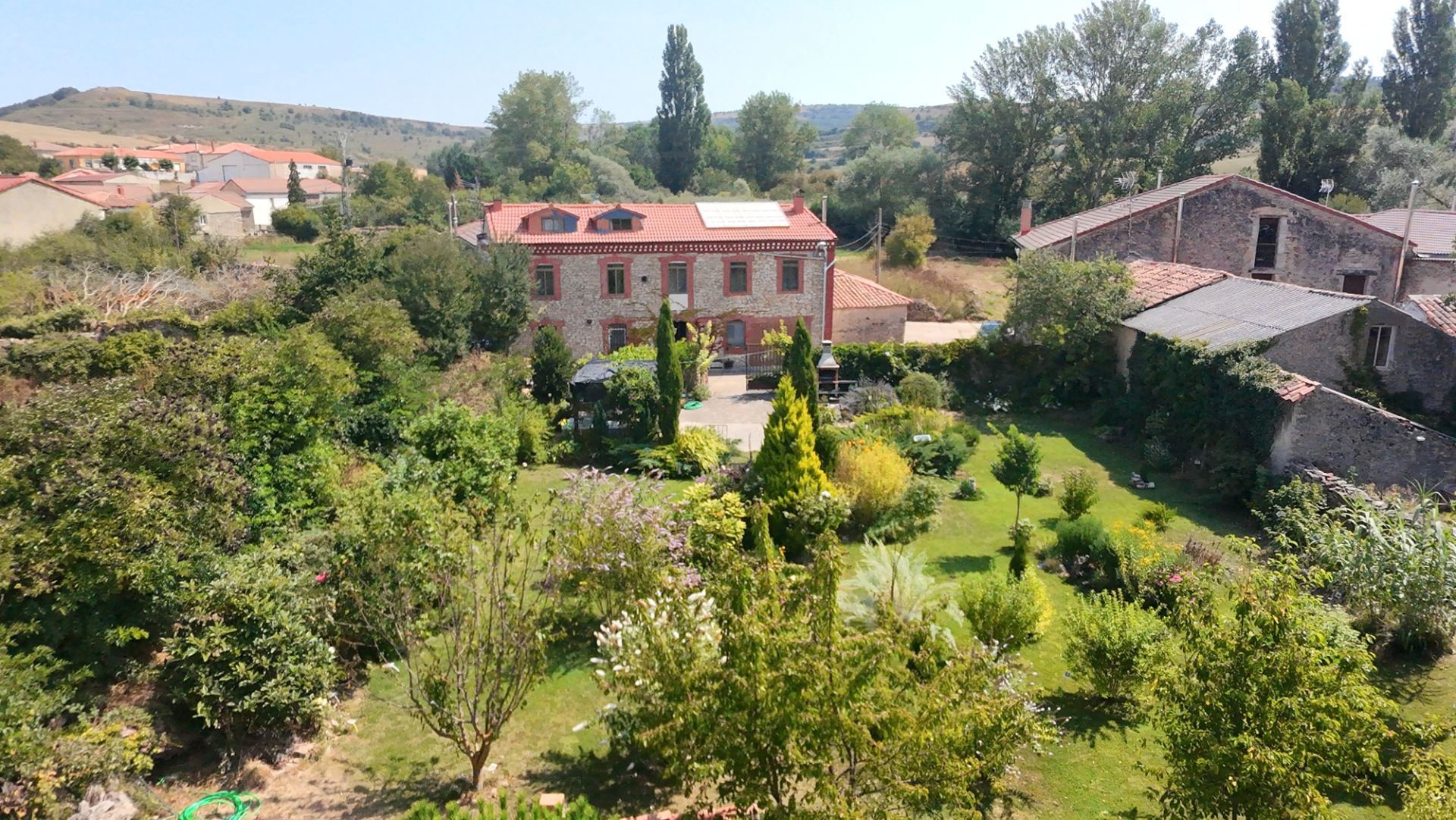 Jardí de Casa o xalet en venda en Pomar de Valdivia amb Calefacció, Jardí privat i Moblat