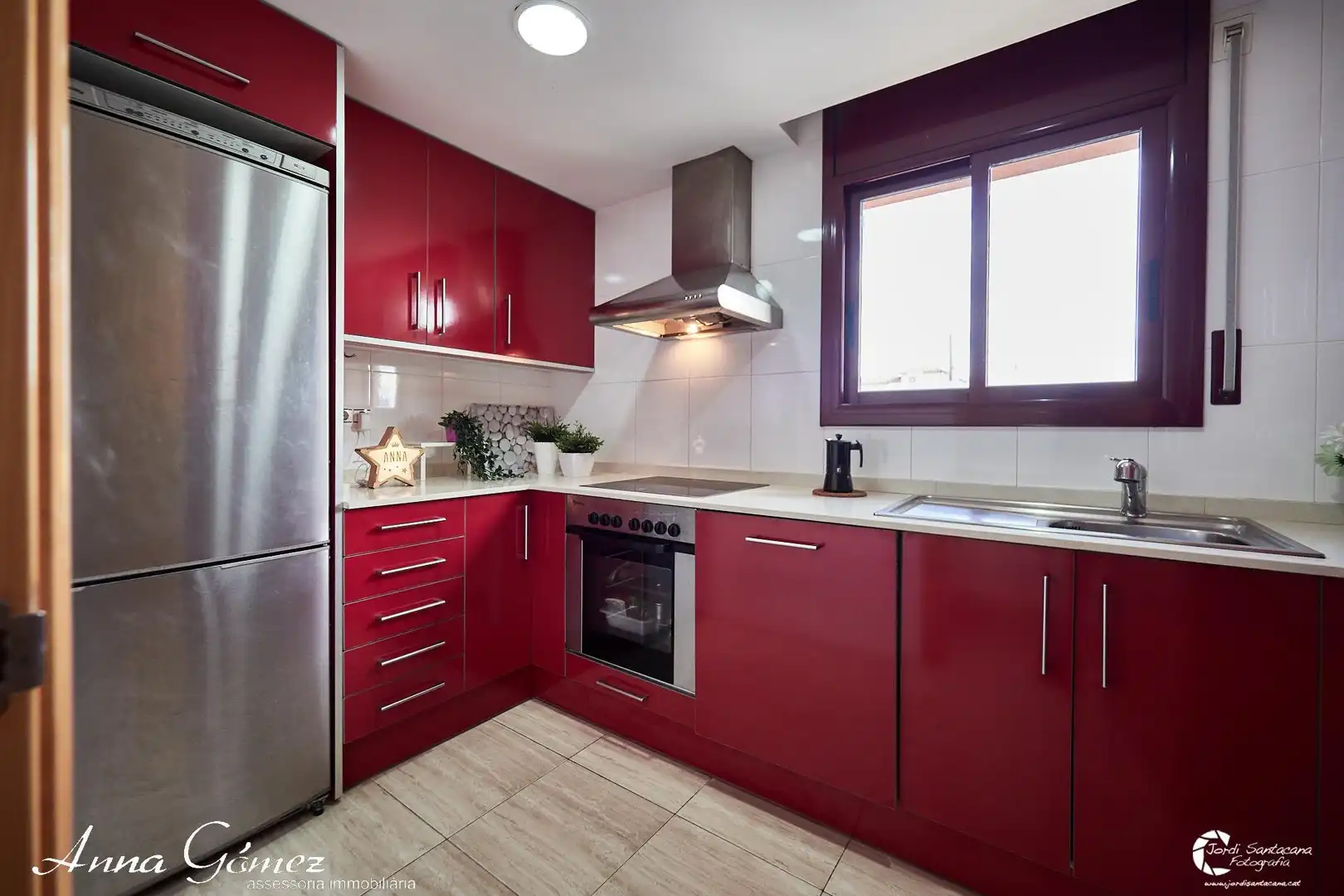 Küche von Dachboden zum Verkauf in Calafell mit Heizung, Terrasse und Gemeinschaftspool