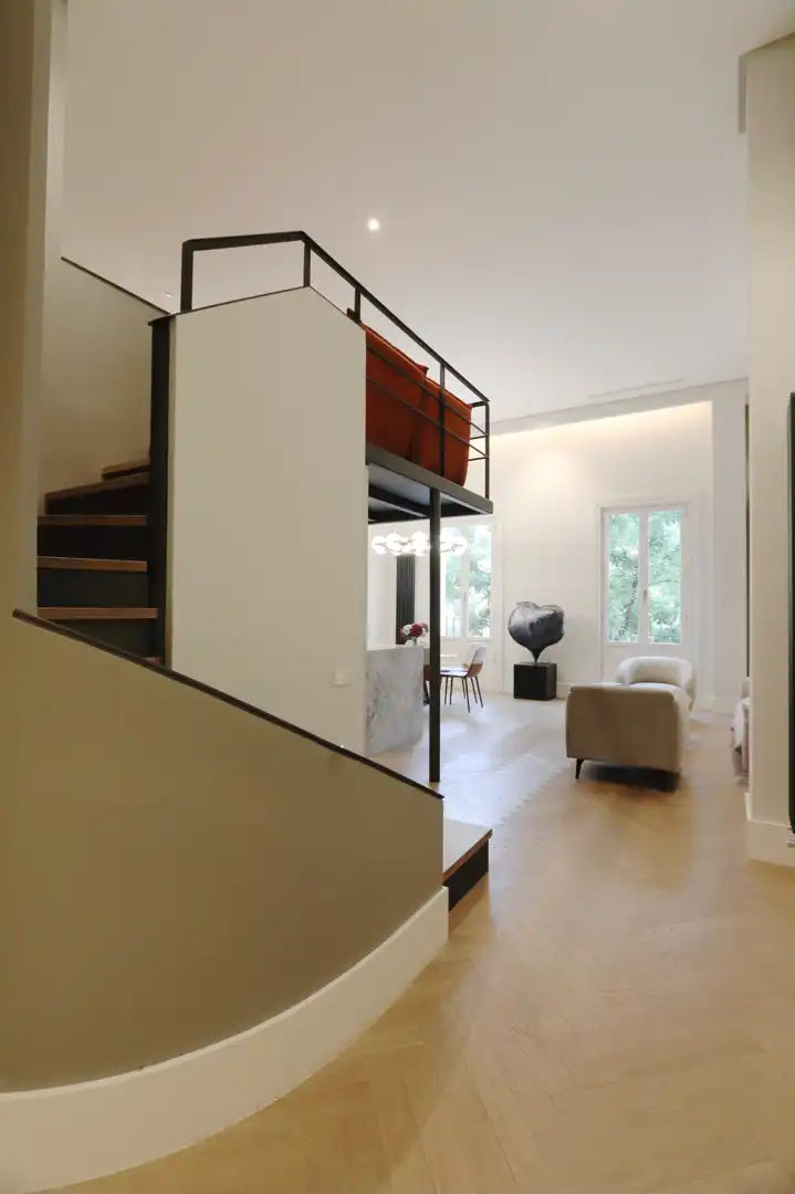Sala de estar de Piso en venta en Madrid con Aire acondicionado, Calefacción y Parquet
