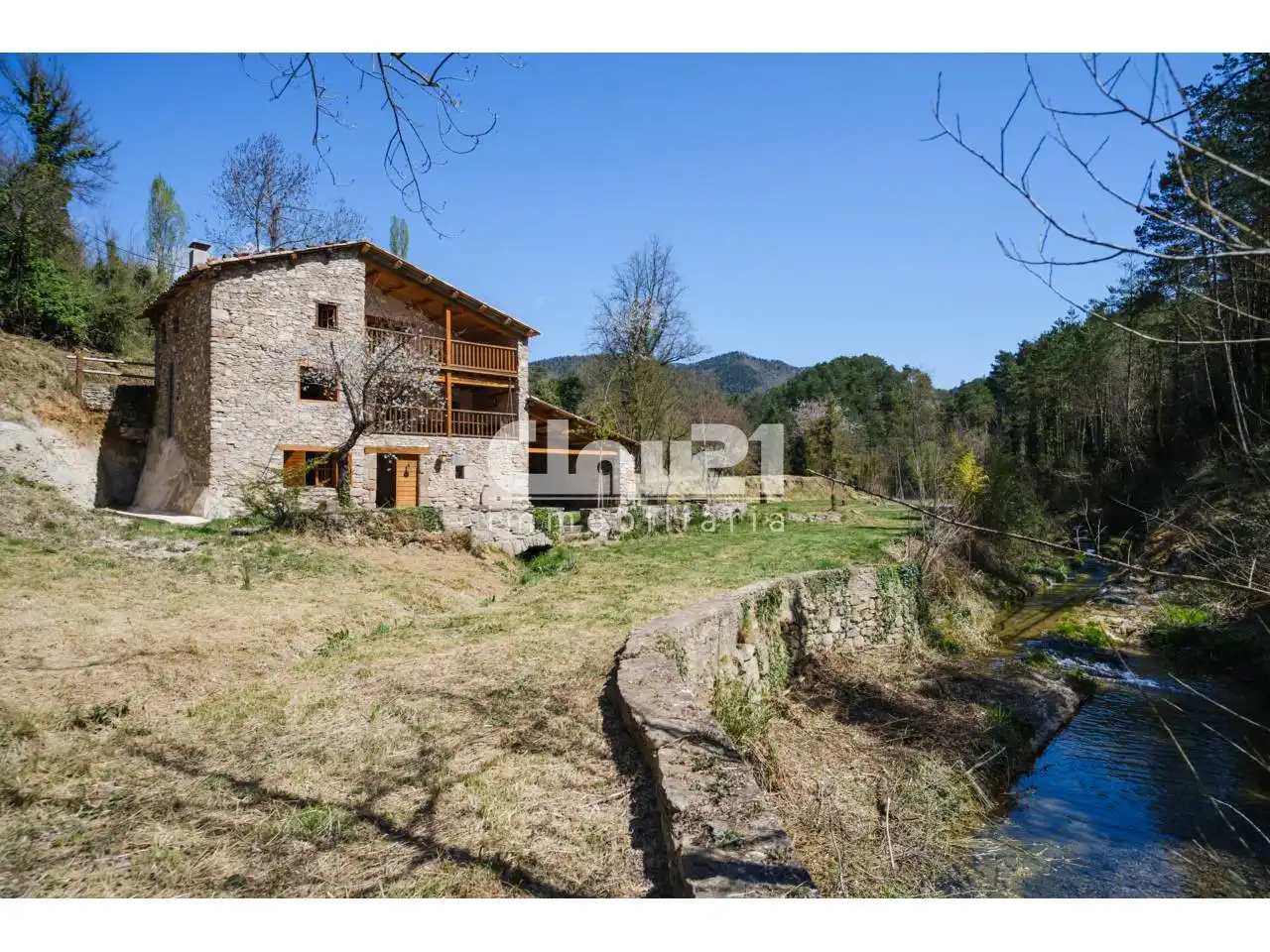 Vista exterior de Casa o xalet en venda en Borredà amb Jardí privat