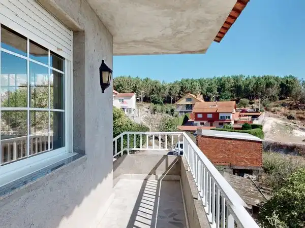 Balcony of Houses for sale in Baiona  with Heating and Storage room
