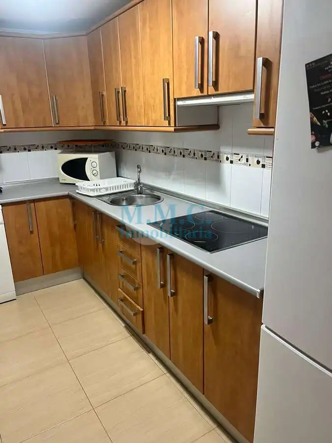 Cocina de Piso en venta en Roquetas de Mar con Aire acondicionado, Terraza y Amueblado