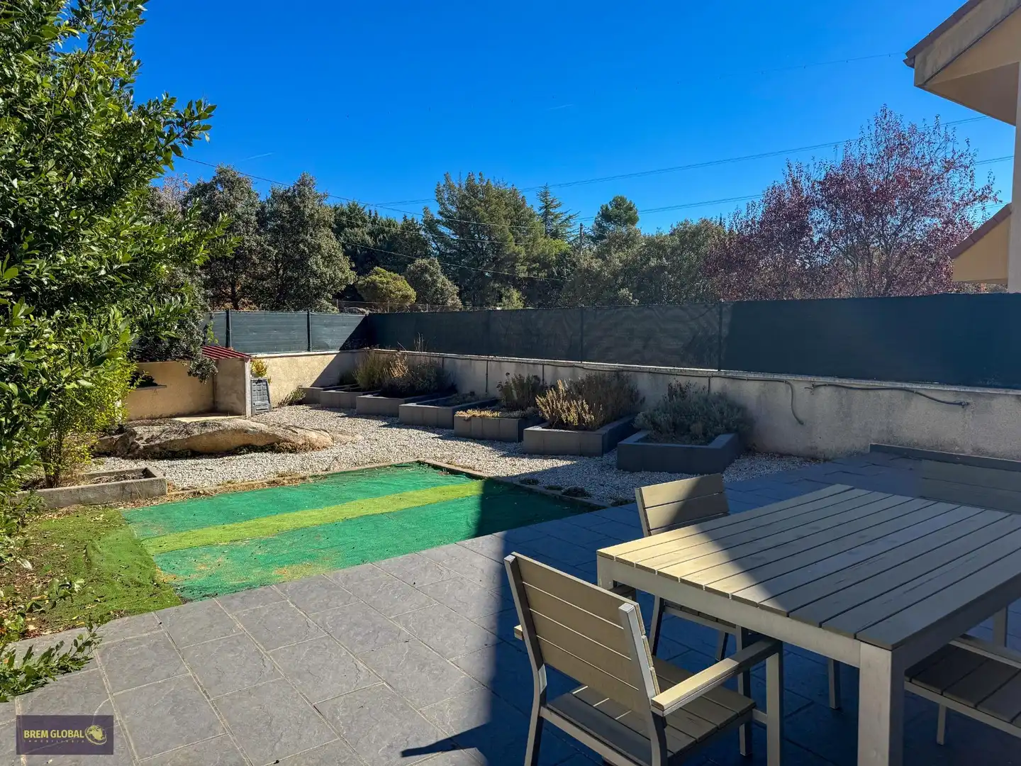 Jardín de Casa adosada en venta en Lozoyuela-Navas-Sieteiglesias con Calefacción, Jardín privado y Terraza
