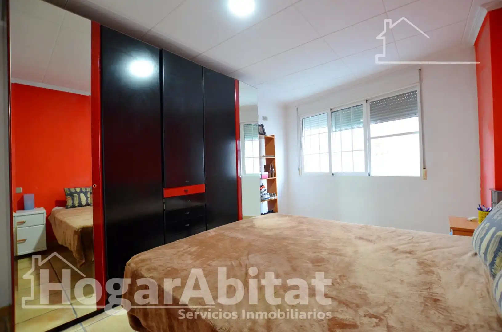 Bedroom of Houses for sale in Cullera  with Air Conditioner, Heating and Terrace