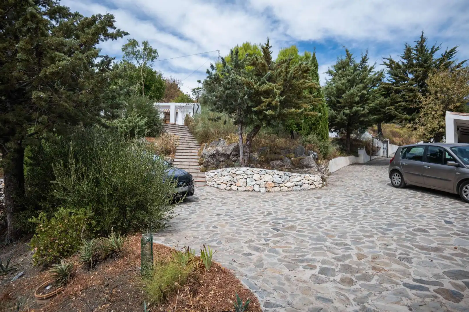 Exterior view of Houses for sale in Canillas de Albaida  with Air Conditioner, Private garden and Terrace
