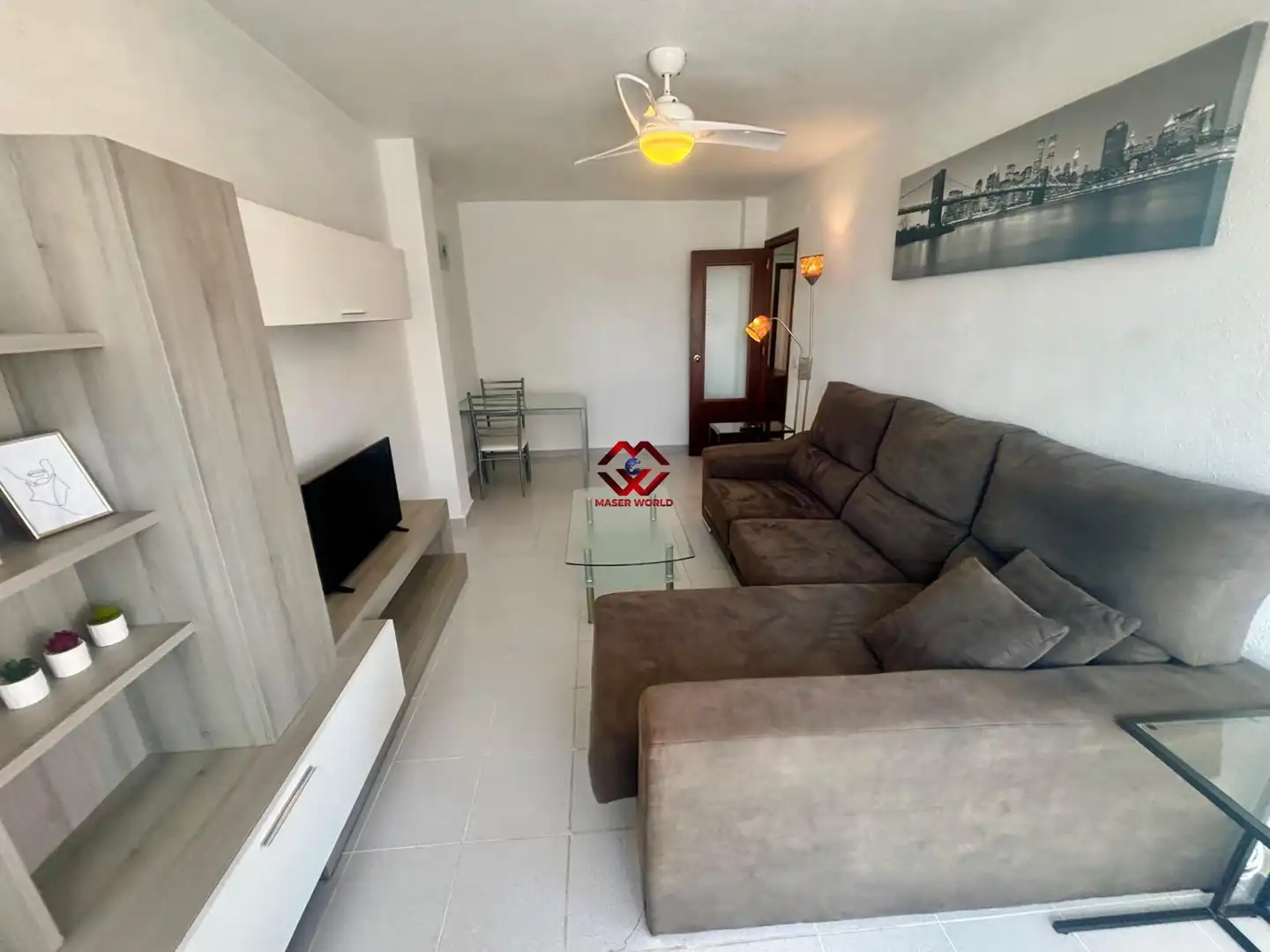 Sala de estar de Apartamento en venta en San Pedro del Pinatar con Aire acondicionado, Calefacción y Amueblado