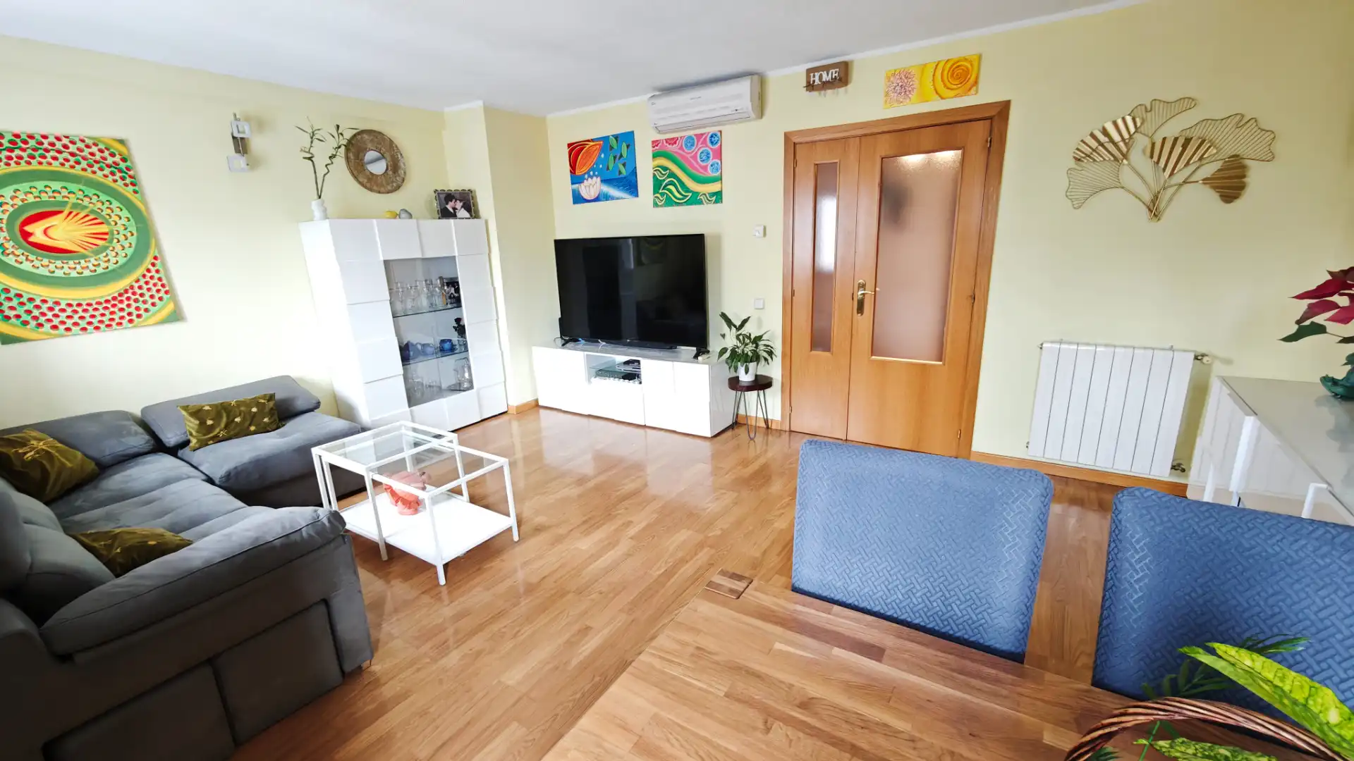 Wohnzimmer von Maisonette zum Verkauf in Leganés mit Klimaanlage, Heizung und Parkett