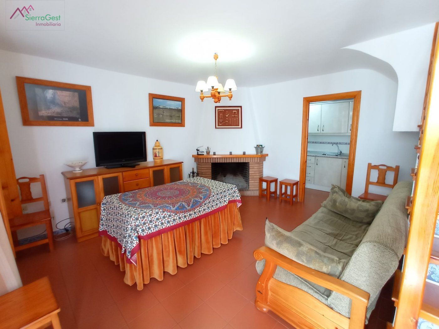 Sala d'estar de Casa o xalet en venda en Grazalema amb Balcó