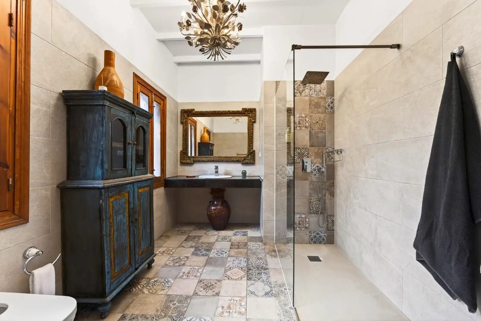 Bathroom of Houses for sale in Torremolinos  with Air Conditioner, Private garden and Terrace