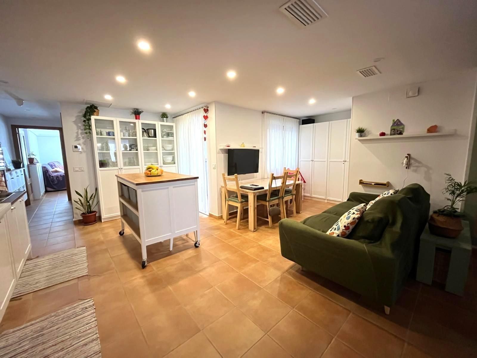 Living room of Flat for sale in Agost  with Terrace and Storage room