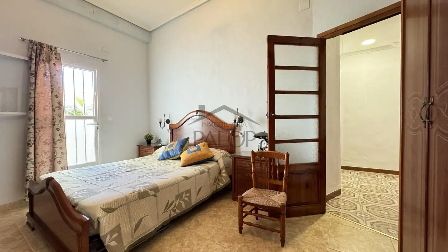Bedroom of Houses for sale in La Pobla Llarga  with Private garden, Terrace and Storage room