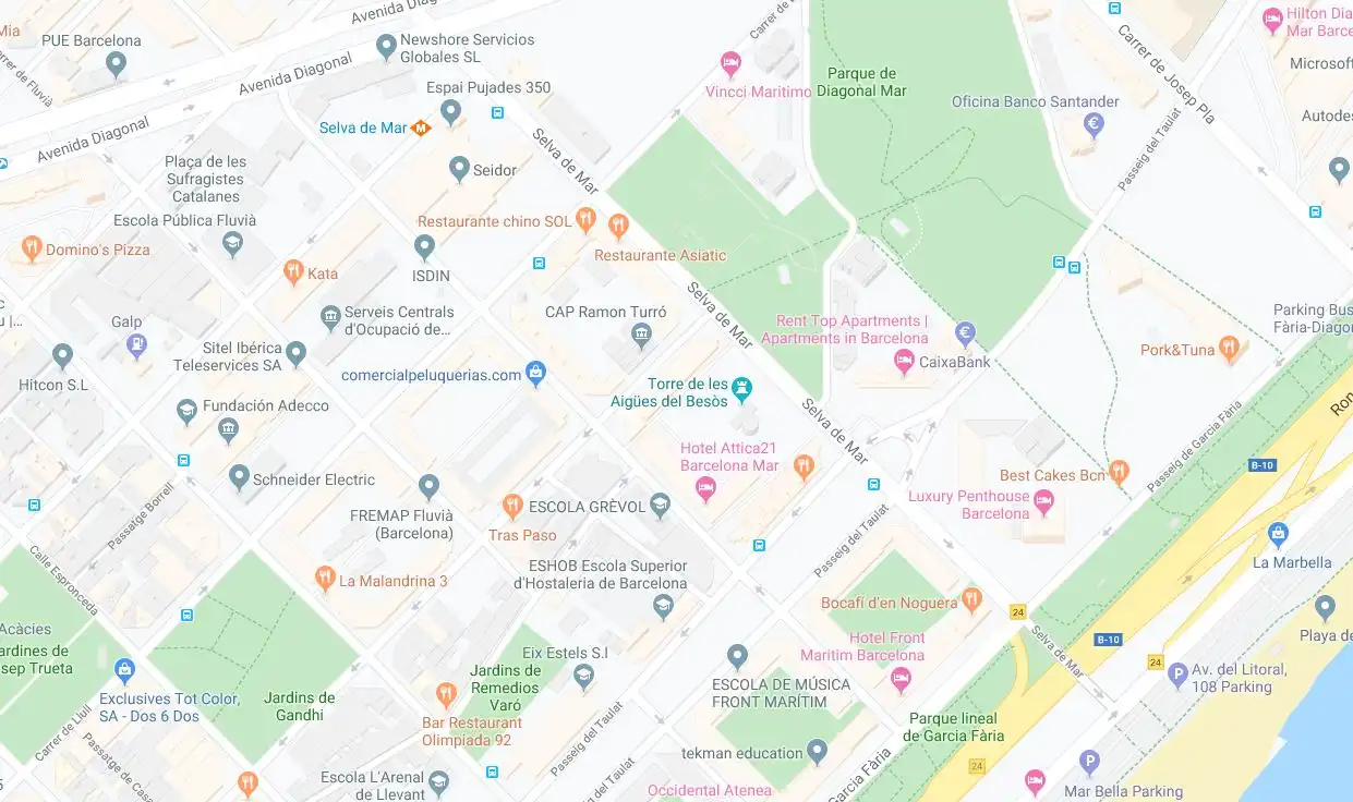 Àtic de lloguer a Passeig Garcia i Faria, Diagonal Mar i el Front Marítim del Poblenou