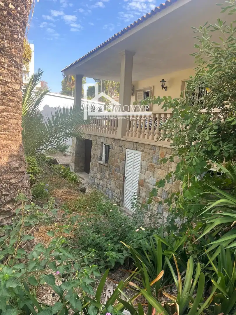 Außenansicht von Haus oder Chalet zur Miete in  Palma de Mallorca mit Klimaanlage und Privatgarten