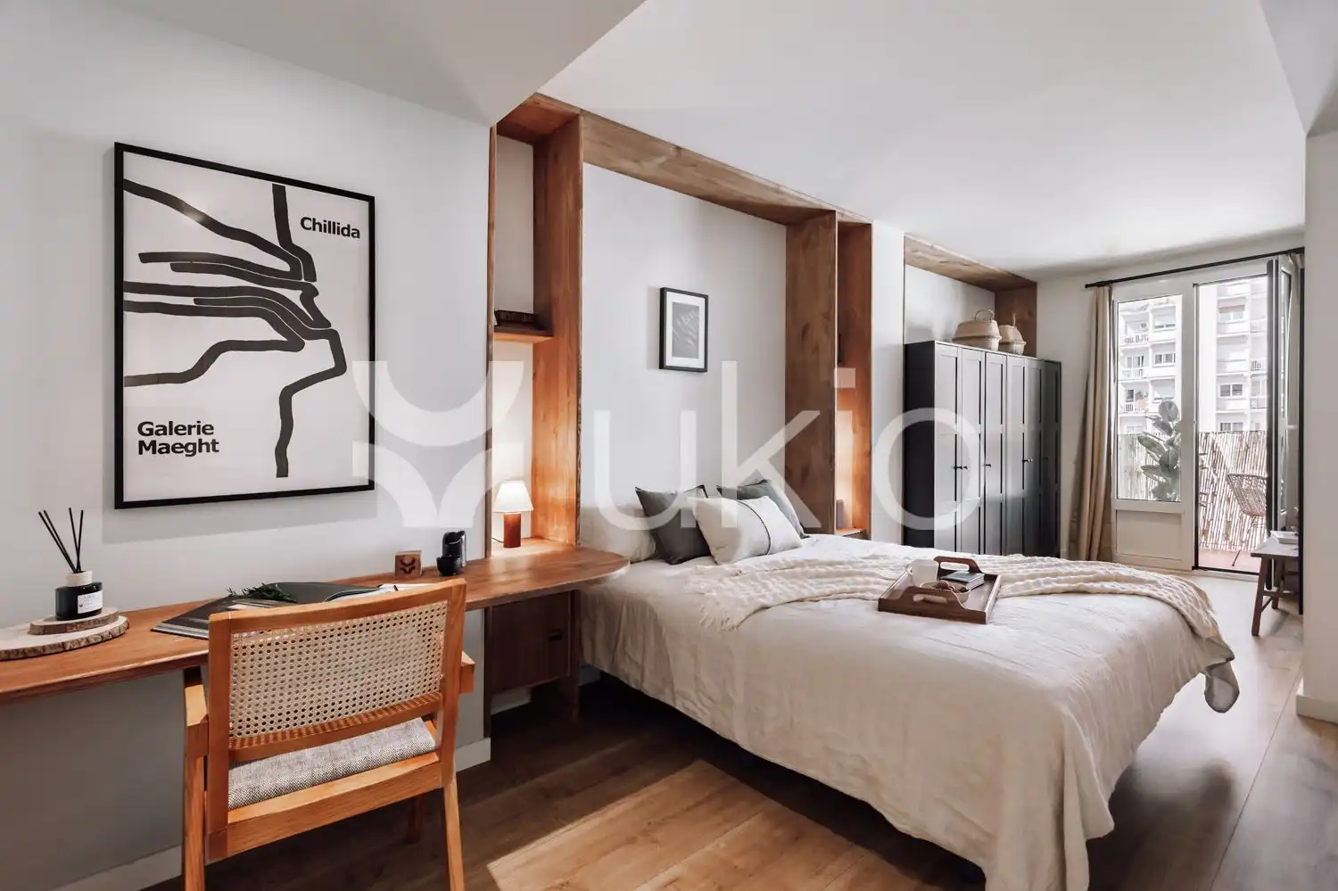 Appartement compact avec terrasse à louer à Carrer del Consell de Cent, imagen 15