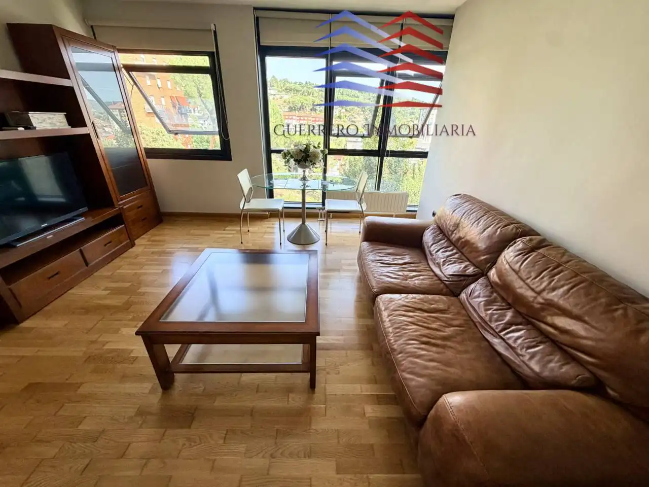 Sala d'estar de Apartament en venda en Ourense Capital  amb Calefacció, Parquet i Traster