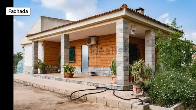 Vista exterior de Casa o xalet en venda en Fuente Álamo de Murcia amb Jardí privat i Traster